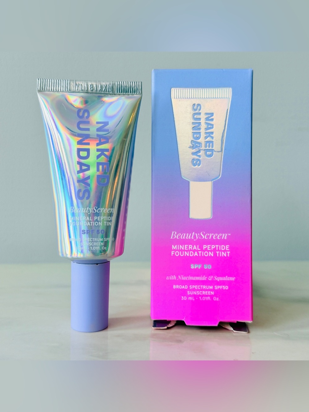 Naked Sundays BeautyScreen Mineral Peptide Foundation Tint SPF 50 - Shade 1.5